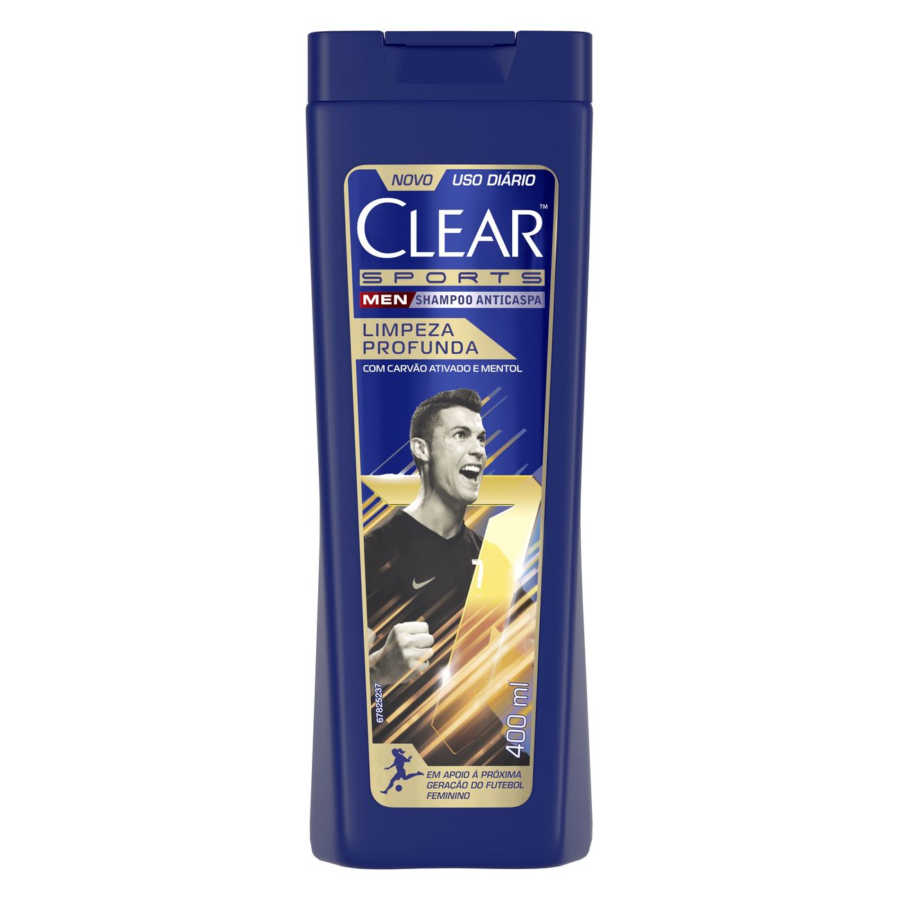 Shampoo Anticaspa Clear Sports Men Limpeza Profunda 400 ML