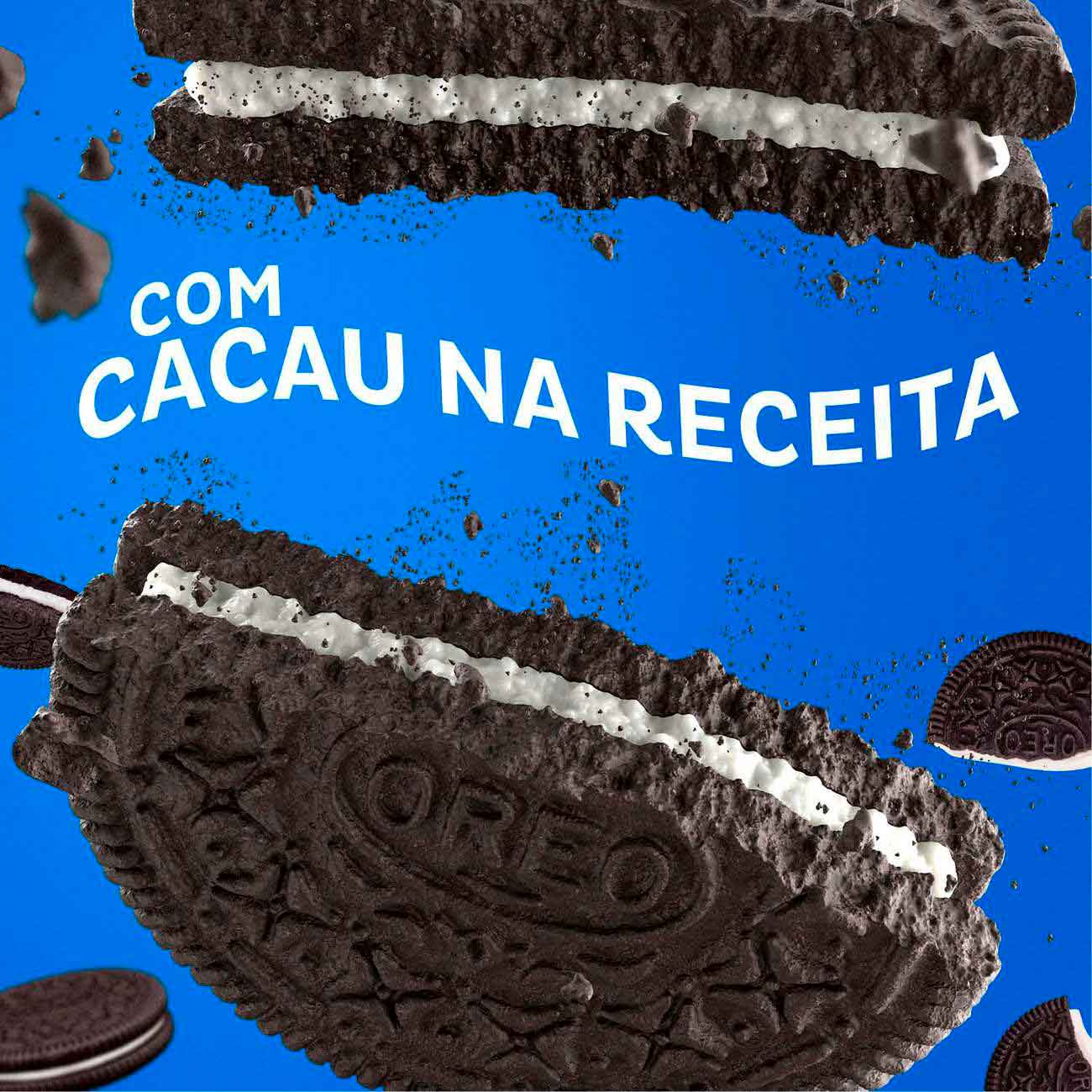 Biscoito Recheado Oreo Original Baunilha 18g