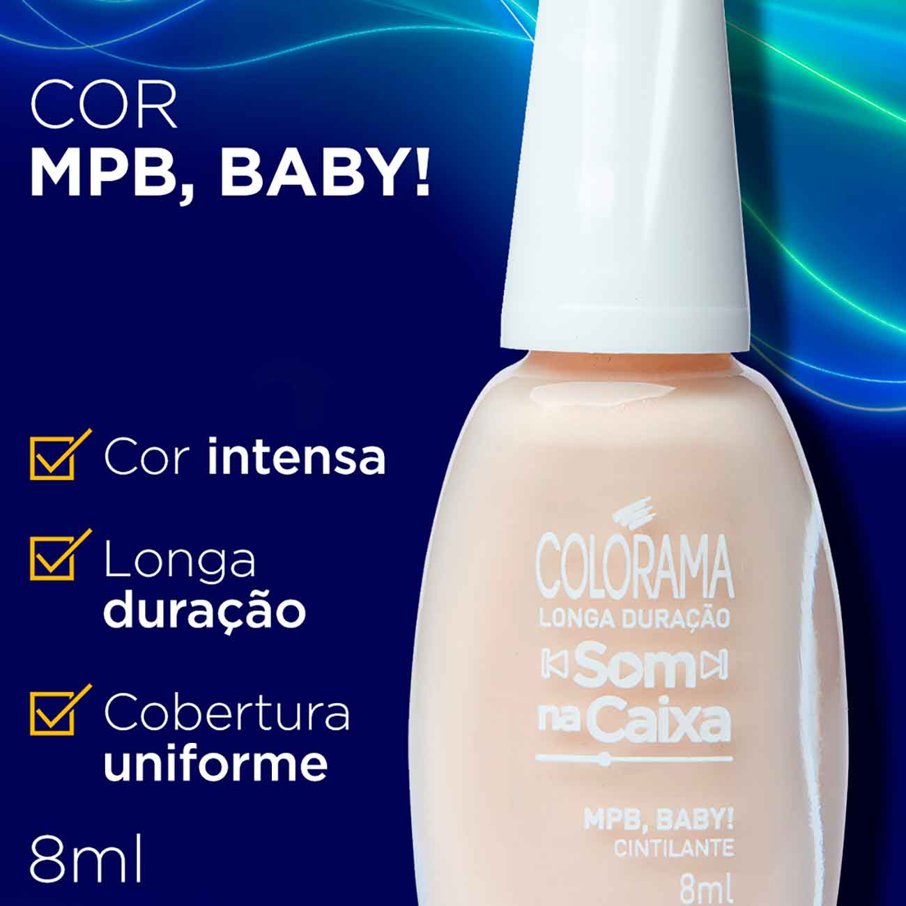 Esmalte Colorama Som na Caixa - Mpb, Baby!  8mL