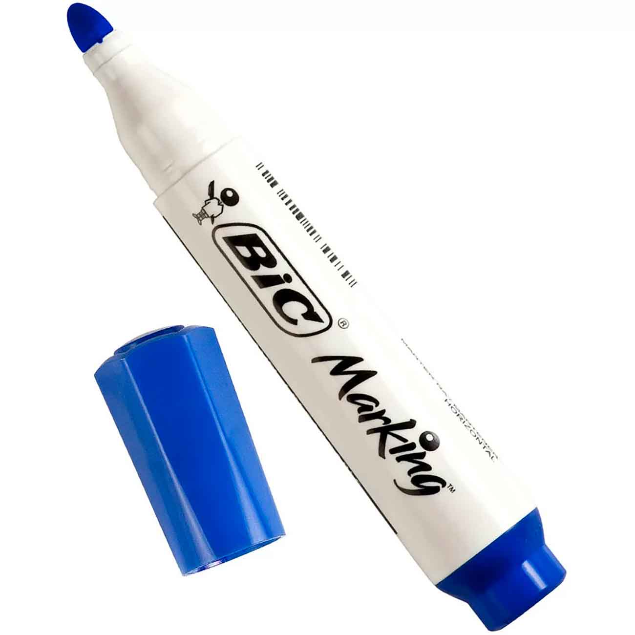 Marcador de Quadro Branco Bic Marking Azul Recarregvel Ponta Redonda de 2.0Mm 1 Unidade