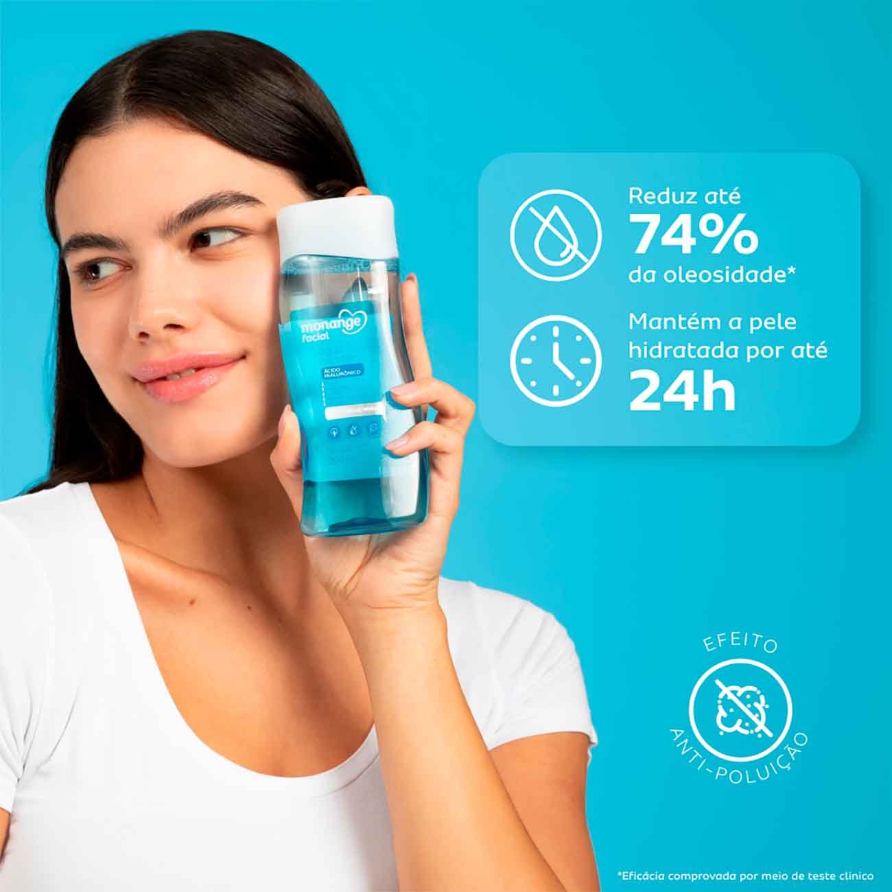 gua Micelar Monange com cido Hialurnico 200mL