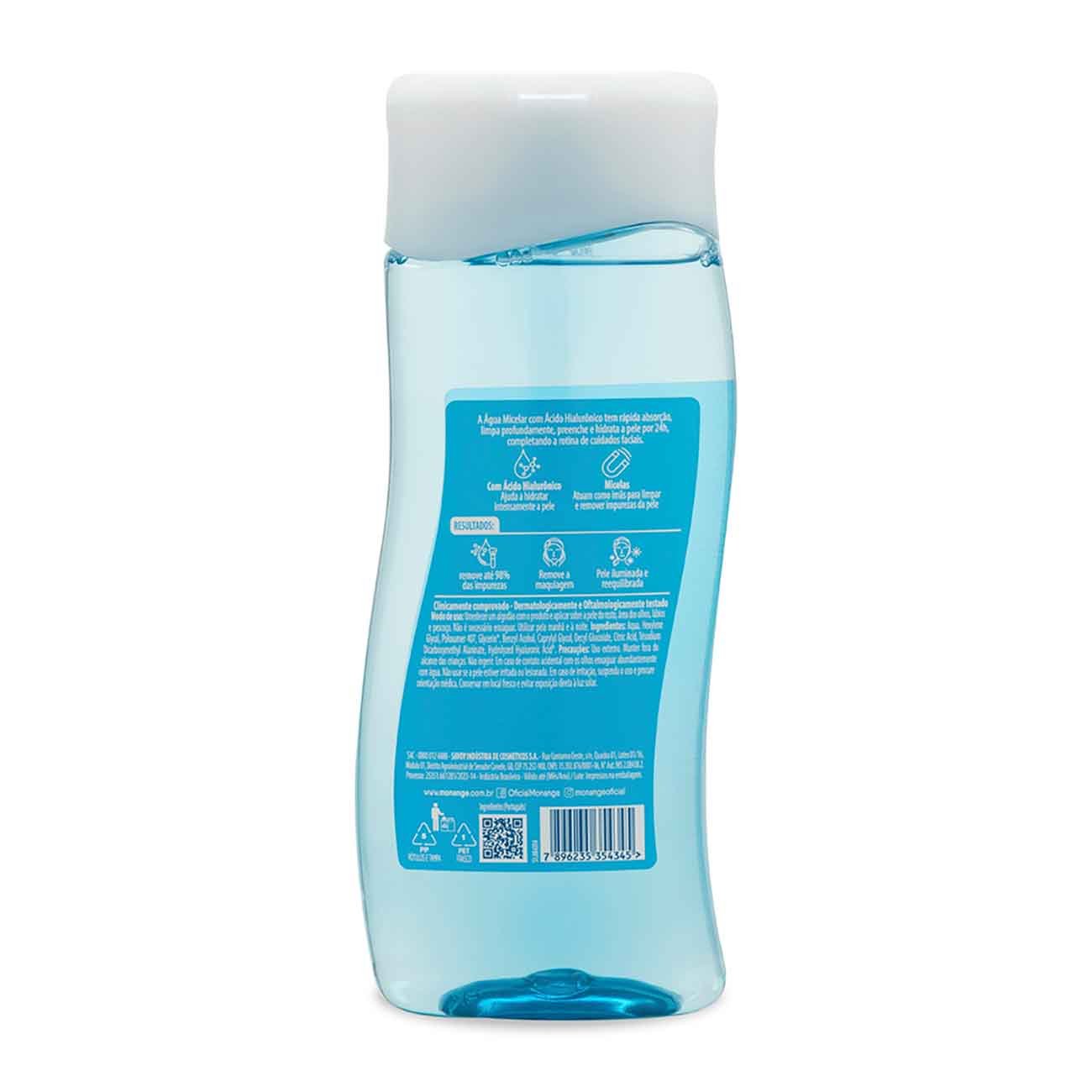 gua Micelar Monange com cido Hialurnico 200mL
