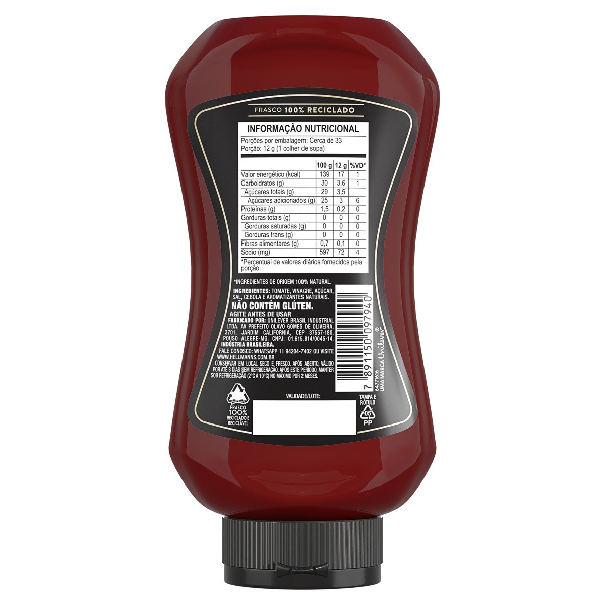 Ketchup Hellmann's Supreme Squeeze 390g
