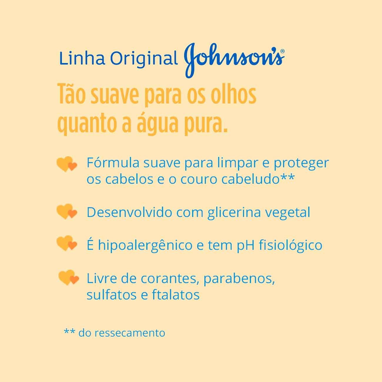 Shampoo Johnson's Baby de Glicerina 200mL