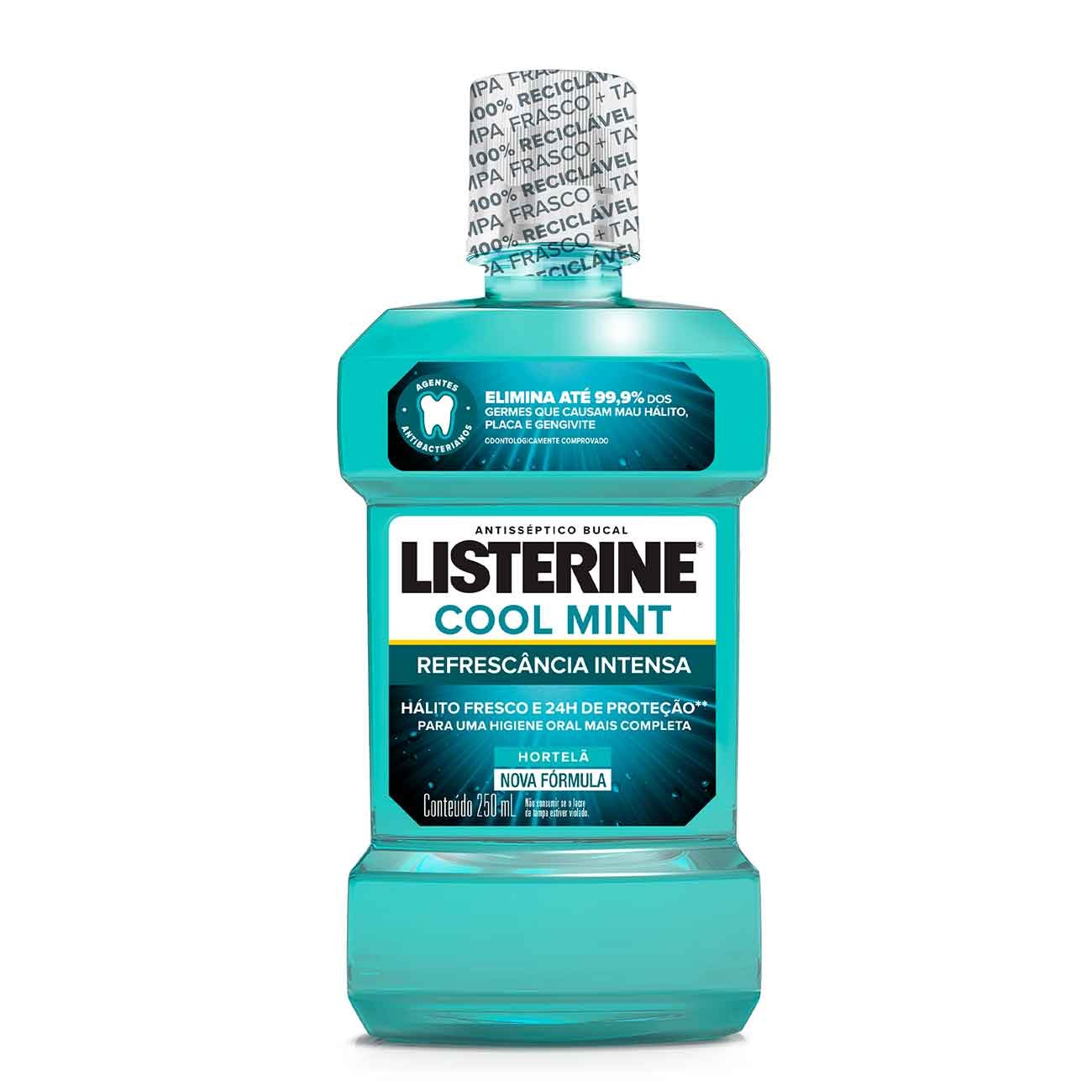 Enxaguante Bucal Listerine Cool Mint 250mL