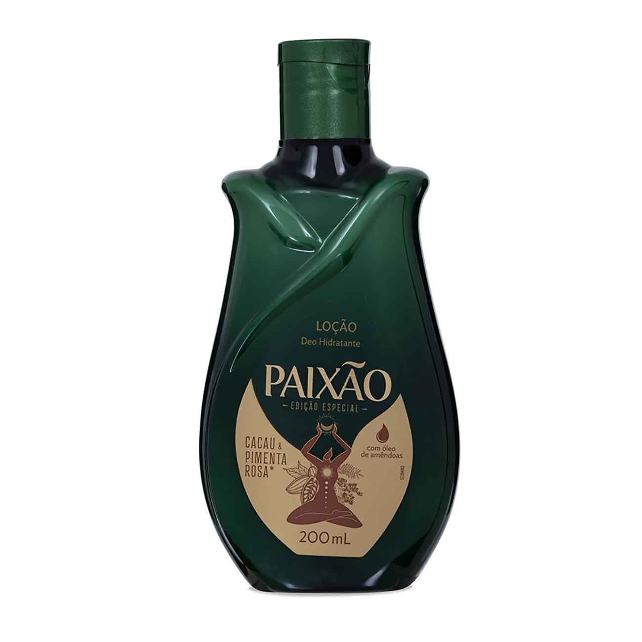 Loção Hidratante Corporal Paixão Cacau & Pimenta Rosa Feminino Ancestral 200mL