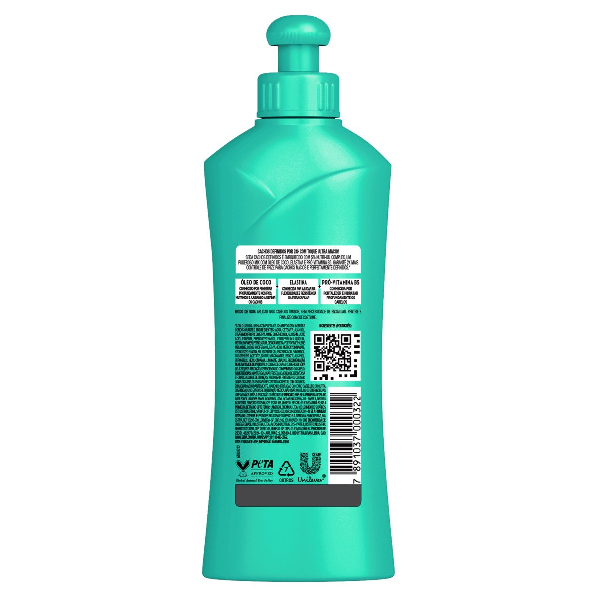 Creme de Pentear Seda Cachos Definidos 300mL
