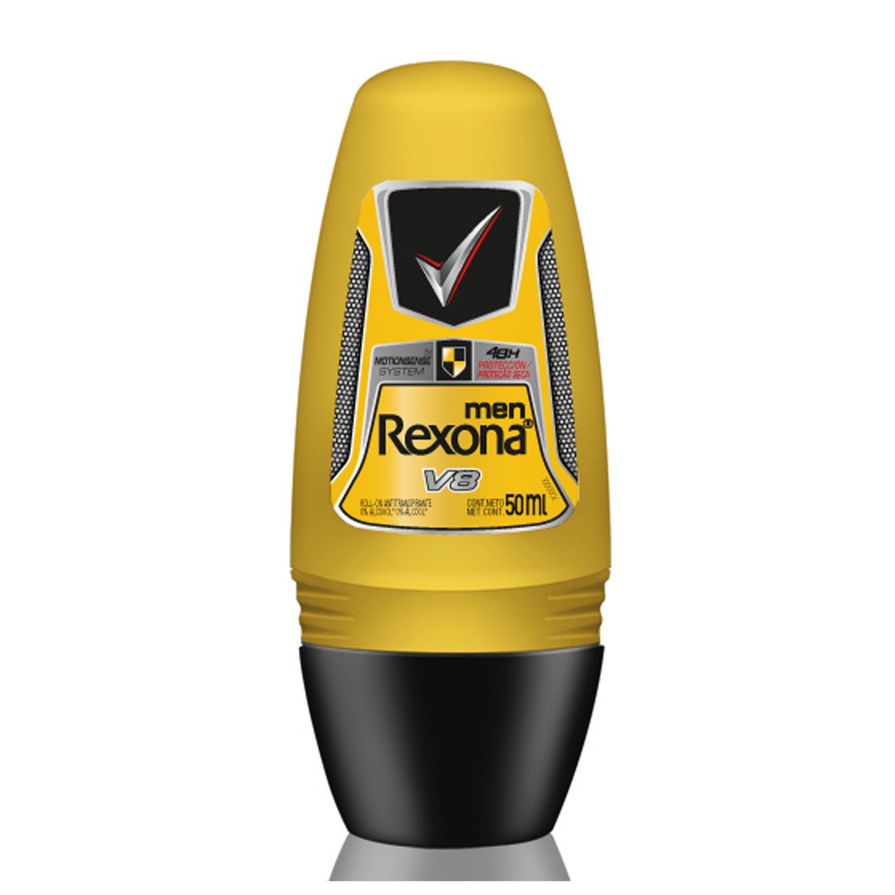 Desodorante Antitranspirante Roll On Rexona Men V8 50ml